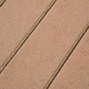 Тротуарная плитка Готика Profi Белый цемент Цвет Оранжевый