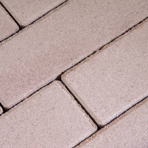 Тротуарная плитка Готика Profi Белый цемент Цвет Кофе