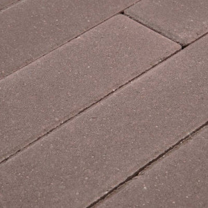 Тротуарная плитка Готика Profi Серый цемент Цвет Коричневый