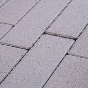 Тротуарная плитка Готика Profi Белый цемент Цвет Белый