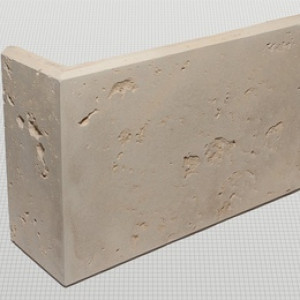 Искусственный камень Травертин Микс угол широкий