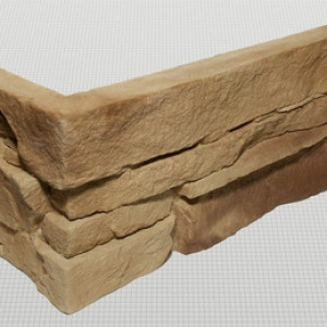 Искусственный камень Песчаный пласт угол