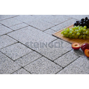 Тротуарная плитка Steingot Бавария Bianco Nero