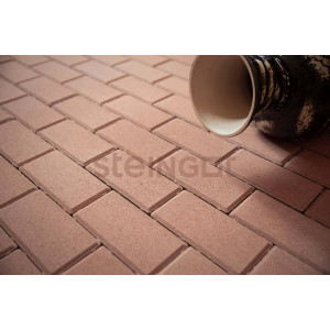 Тротуарная плитка Steingot Прямоугольник 200*100*60 Бежевый (верхний прокрас)