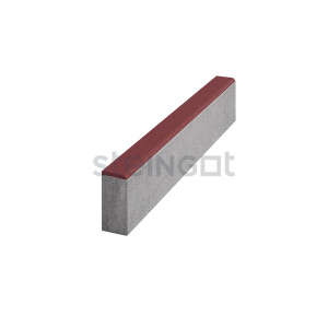 Бордюр Steingot Садовый 1000*200*80 Темно-красный