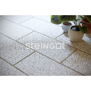 Тротуарная плитка Steingot Плита 600*300 Bianco Nero 80 мм