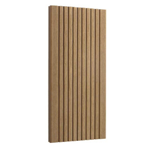 Террасная доска дпк полнотелая TERRADECK MASSIVE 3D S цвет light-brown (Россия)