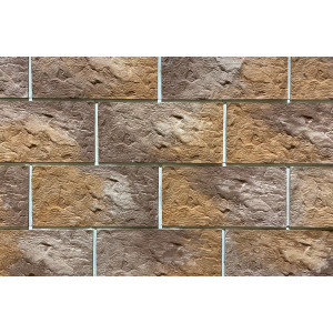 Вентилируемый фасад Песчаник с перекрытием шва-37